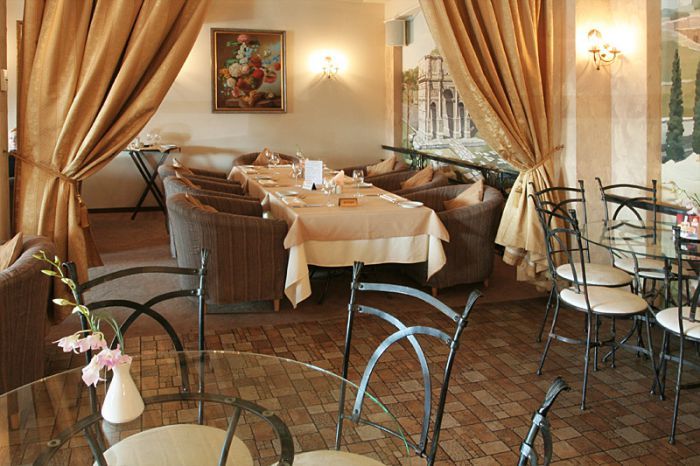 Итальянский ресторан Виа Романо Бакетный зал