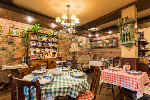Ресторан Остерия Джини / Osteria Gini. Большой зал до 40 человек. Фото 2