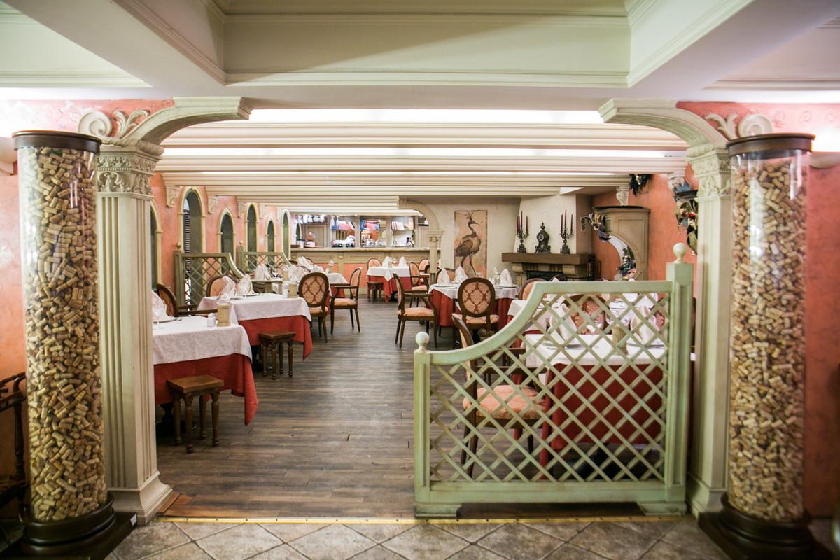 Ресторан Венеция 16 век Зал на втором этаже