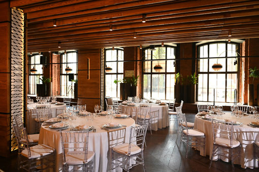 Ресторан Зафферано Лофт / Zafferano Loft. Основной зал до 100 человек. Фото 1