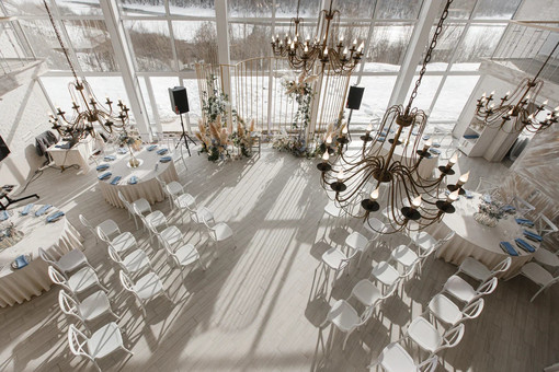 Банкетный зал Панорама / Panorama Wedding House. Основной зал до 80 человек. Фото 6