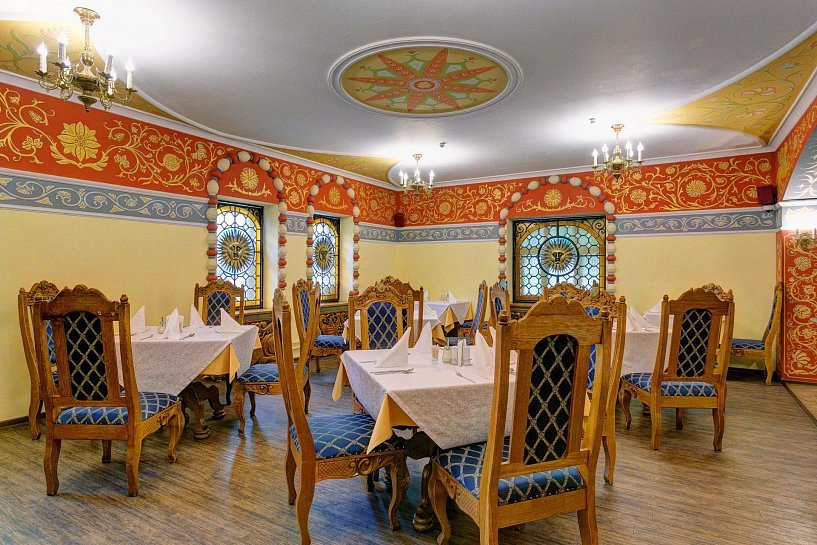 Ресторан Русская Трапеза Русский зал