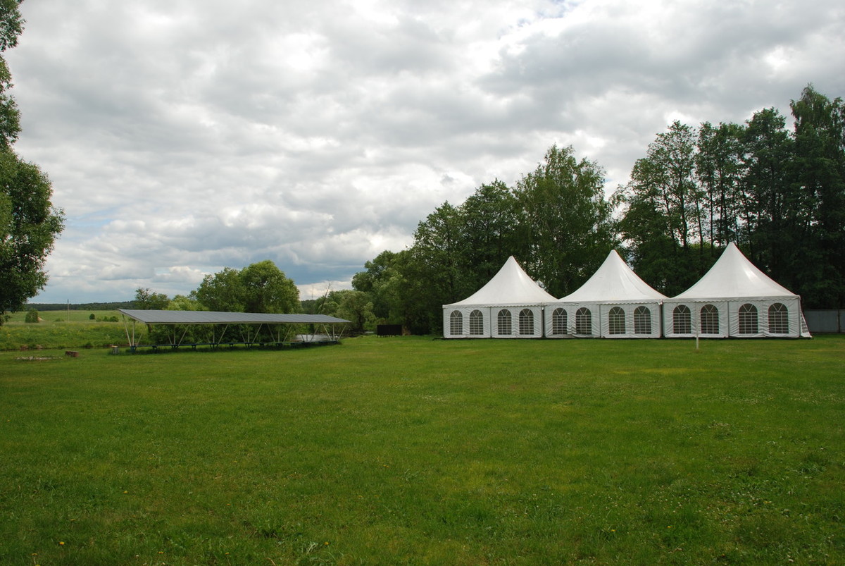Оздоровительный комплекс Бор (загородный отель) Большая поляна с банкетным шатром