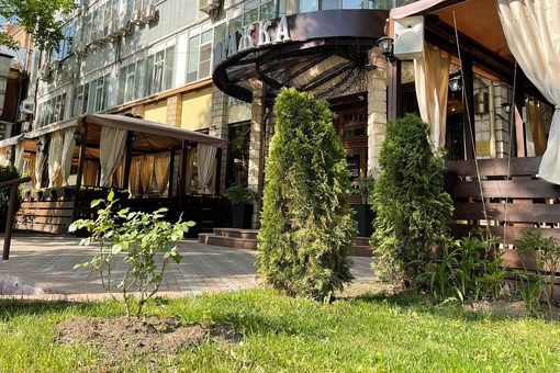 Ресторан Пражка. Вид с улицы